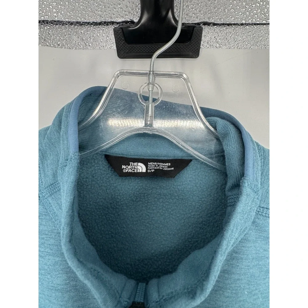 The North Face Canyonlands Jacket Mens‎ Small Fleece Full Zip Up Mallard Heather